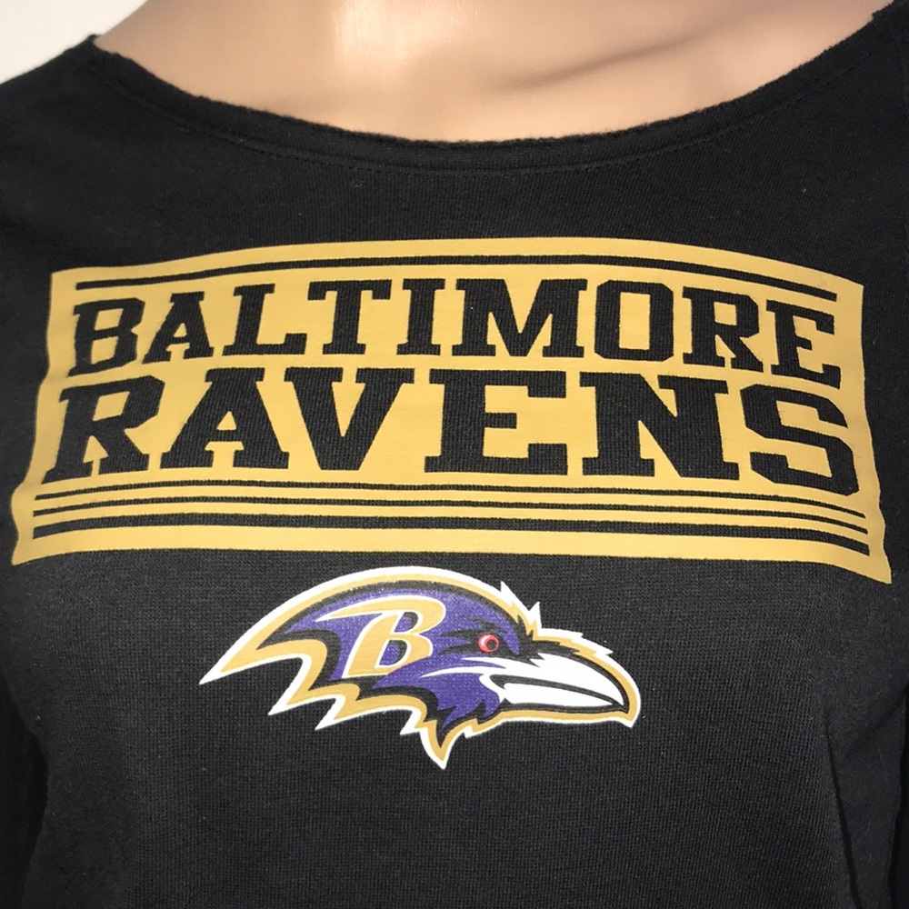 Little girls Baltimore ravens longsleeve shirt LG. - Picture 2 of 4